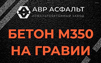 Бетон М350 на гравии в Большой Ижоре